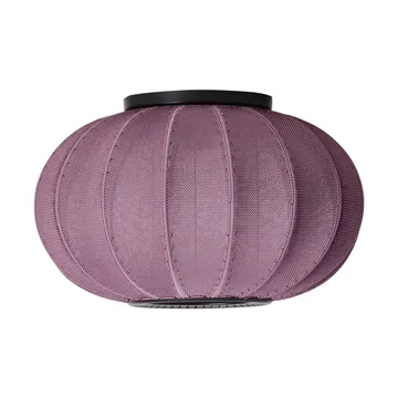 Knit-Wit 45 Oval wand- en plafondlamp - Burgundy - Made By Hand