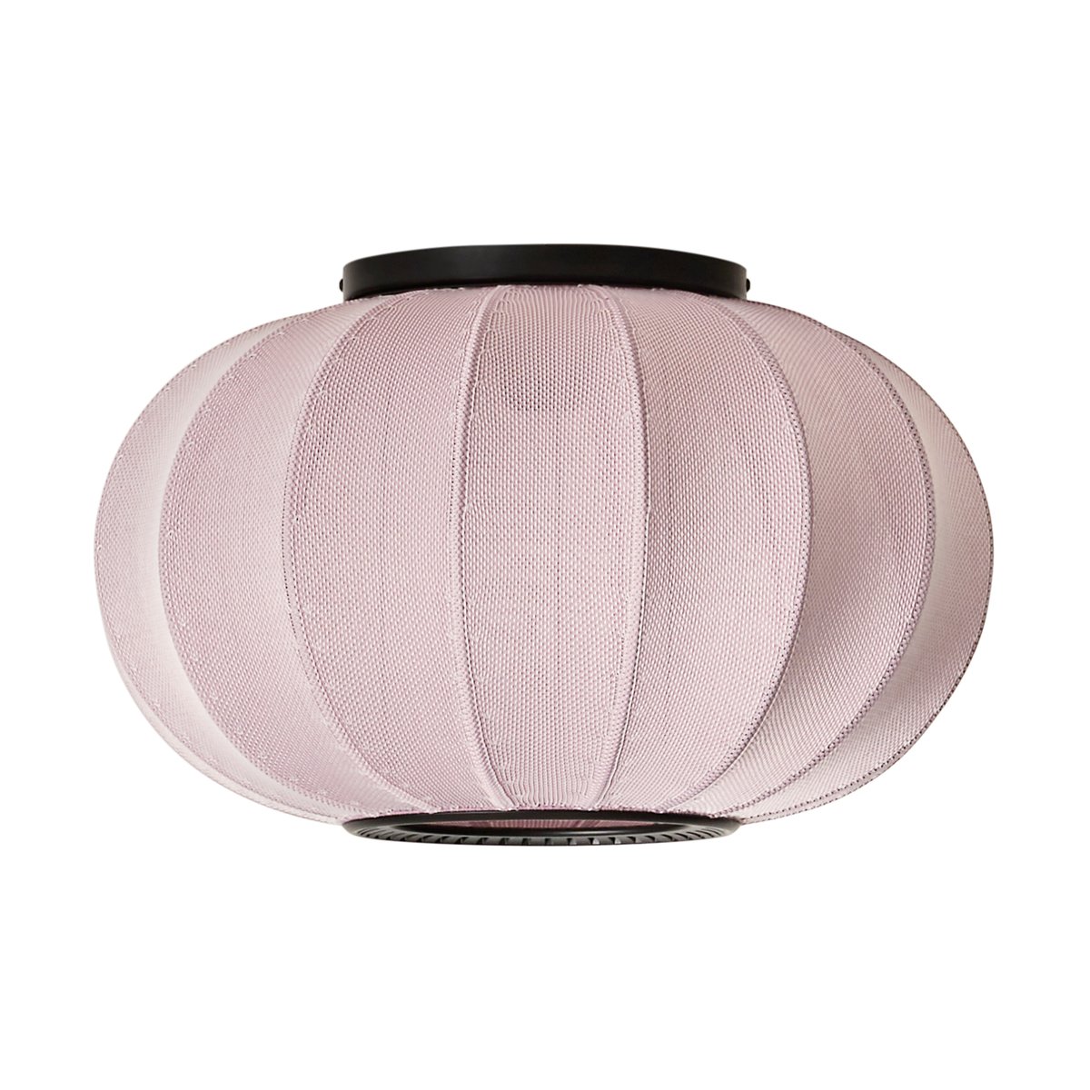 Made By Hand Knit-Wit 45 Oval wand- en plafondlamp Light pink