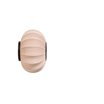Knit-Wit 45 Oval wand- en plafondlamp - Sand stone - Made By Hand