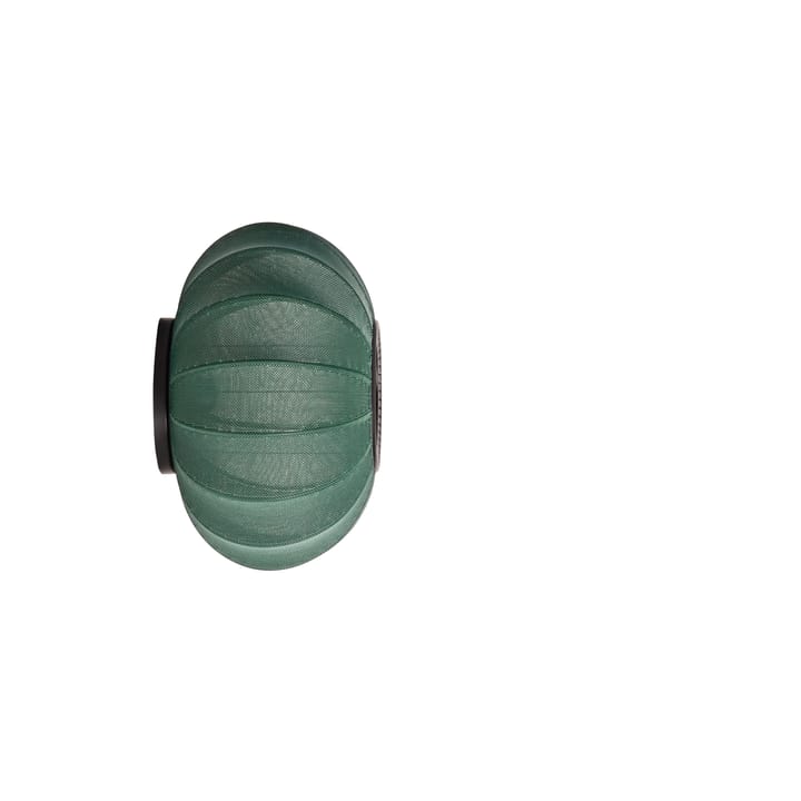 Knit-Wit 45 Oval wand- en plafondlamp, Tweed green Made By Hand
