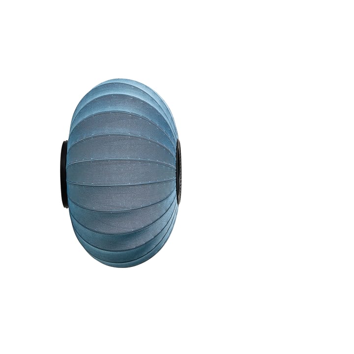 Knit-Wit 57 Oval wand- en plafondlamp, Blue stone Made By Hand