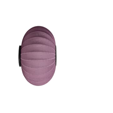Knit-Wit 57 Oval wand- en plafondlamp - Burgundy - Made By Hand
