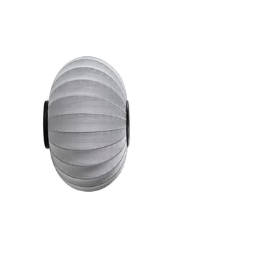 Knit-Wit 57 Oval wand- en plafondlamp - Silver - Made By Hand