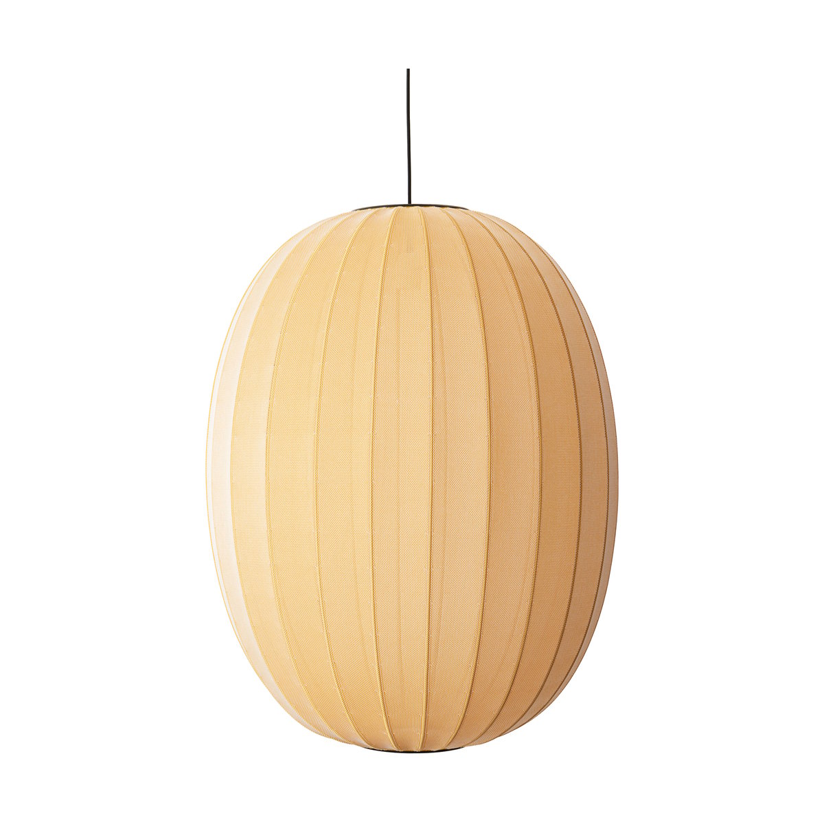 Made By Hand Knit-Wit 65 High Oval hanglamp Sunrise