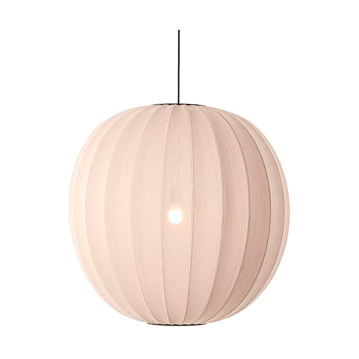 Knit-Wit 75 Round hanglamp - Sand stone - Made By Hand