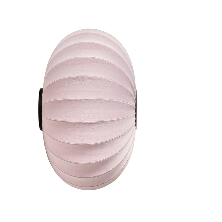 Knit-Wit 76 Oval wand- en plafondlamp, Light pink Made By Hand