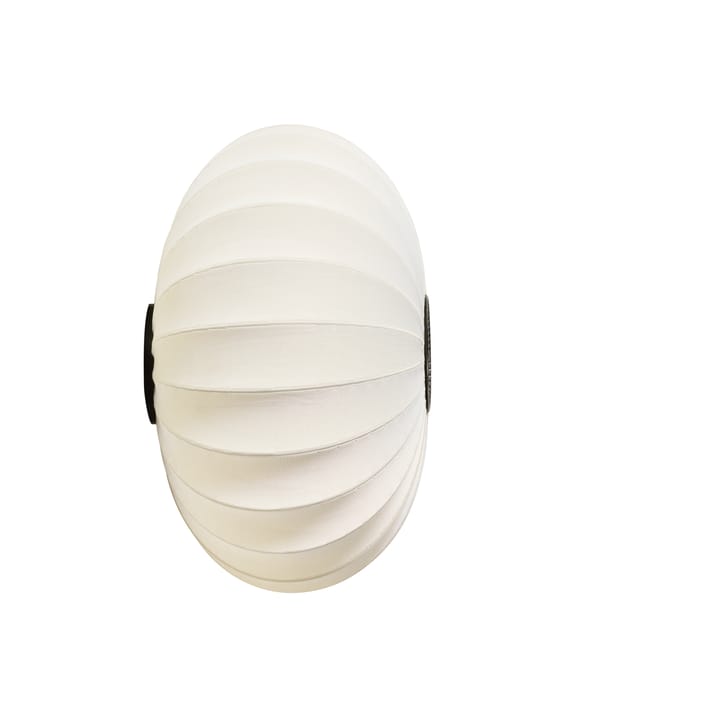 Knit-Wit 76 Oval wand- en plafondlamp, Pearl white Made By Hand