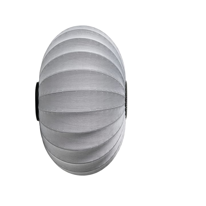 Knit-Wit 76 Oval wand- en plafondlamp, Silver Made By Hand