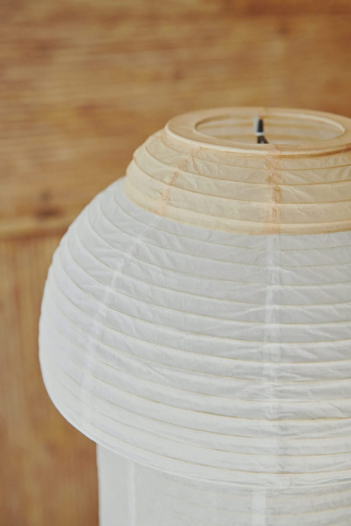 Papier Double tafellamp Ø30 cm, Soft yellow Made By Hand