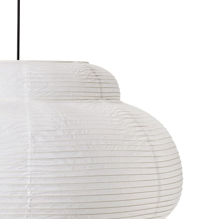 Papier Single hanglamp Ø80 cm - White - Made By Hand