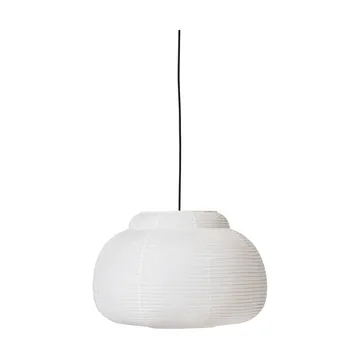 Papier Single pendel Ø52 cm - White - Made By Hand
