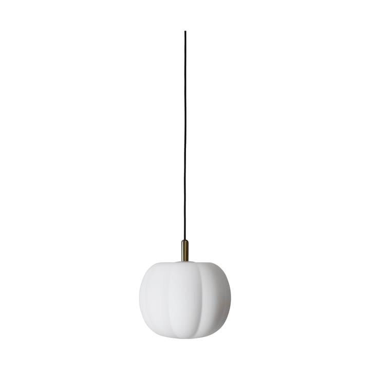 PePo Medium hanglamp Ø30 cm - Opal-brass top - Made By Hand