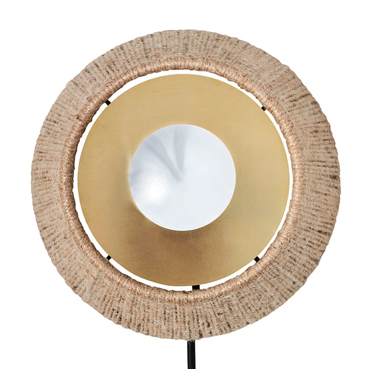 Ro Closed wandlamp, Jute Made By Hand