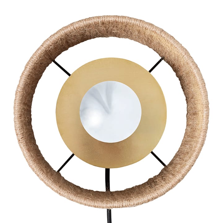 Ro Straight wandlamp, Jute Made By Hand