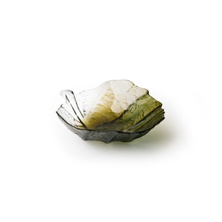 Folia schaal klein - Bosgroen - Målerås glasbruk