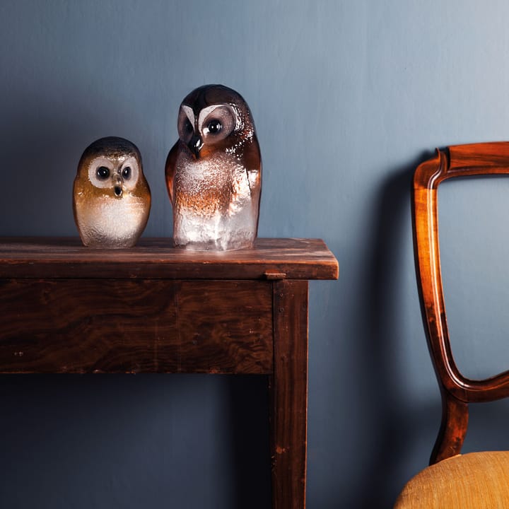 Safari glazen sculptuur uil, Klein Målerås Glasbruk