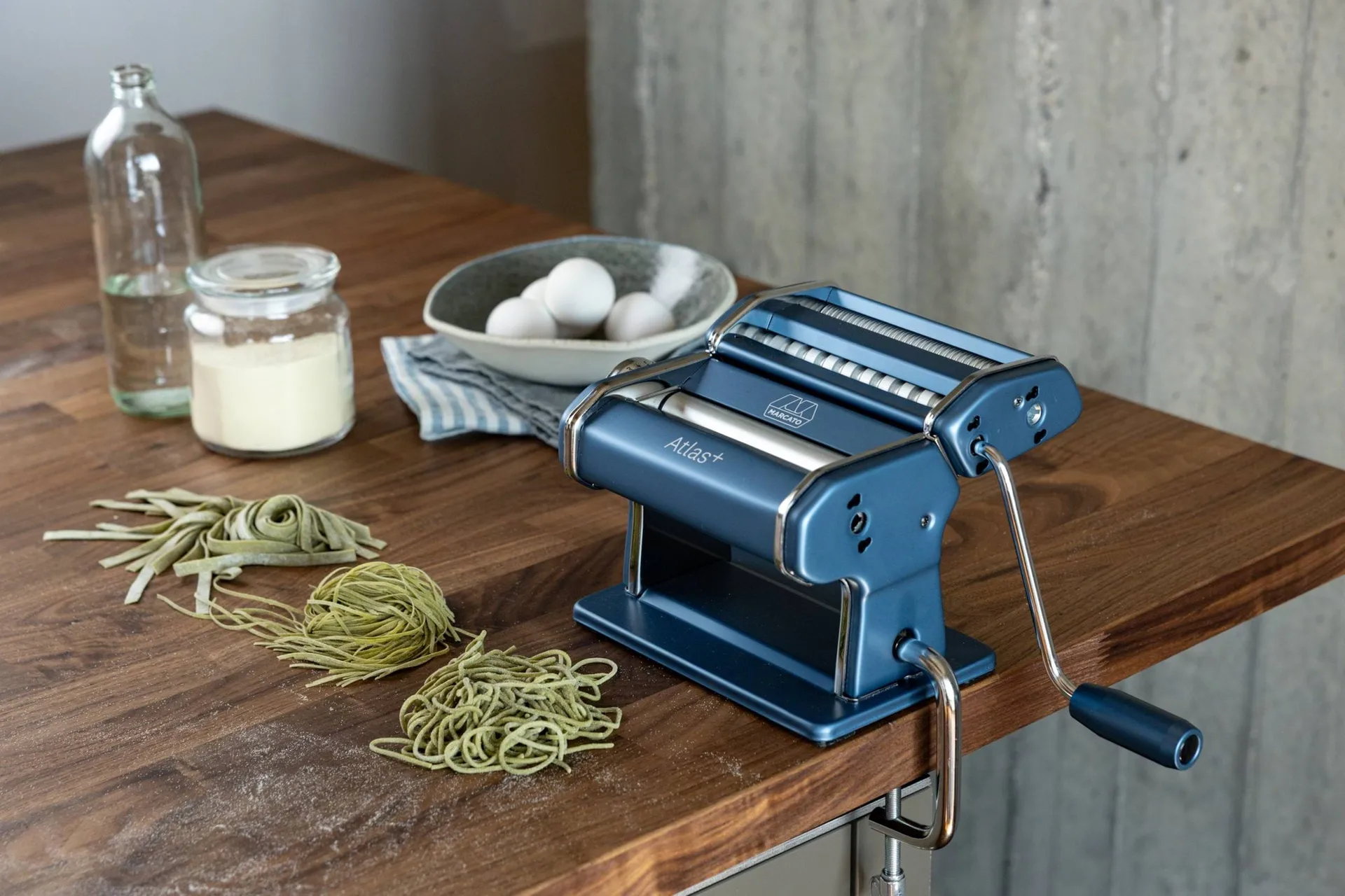 Marcato Atlas 150+ pastamachine, Powder blauw Marcato