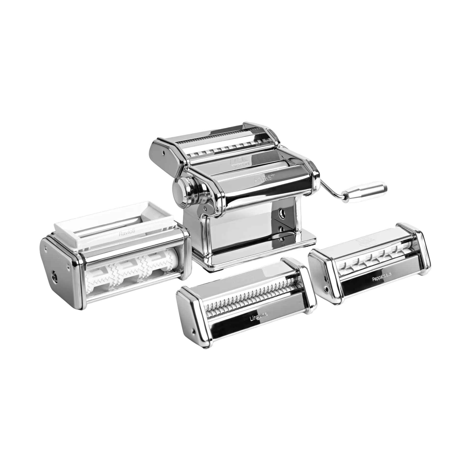 Marcato multipast giftset+ pastamachine, Staal Marcato