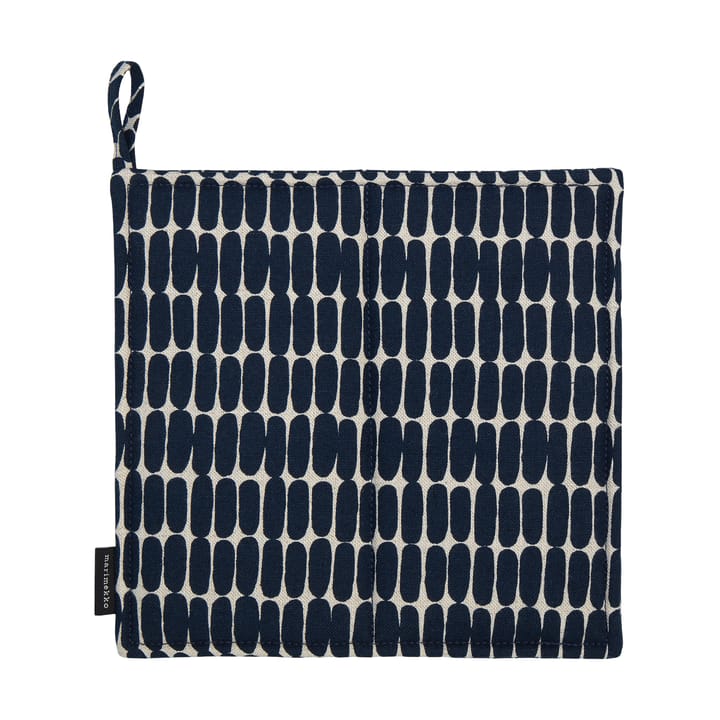 Alku pannenlap 21,5x21,5 cm - Cotton-dark blue - Marimekko
