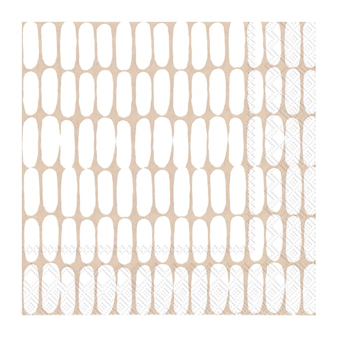 Alku servet 33x33 cm 20-pack - Cream - Marimekko