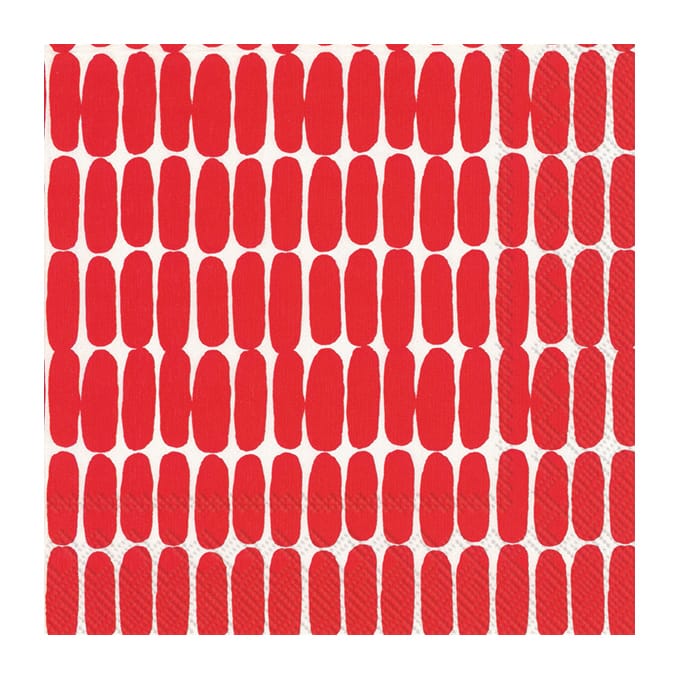 Alku servet 33x33 cm 20-pack - Rood - Marimekko