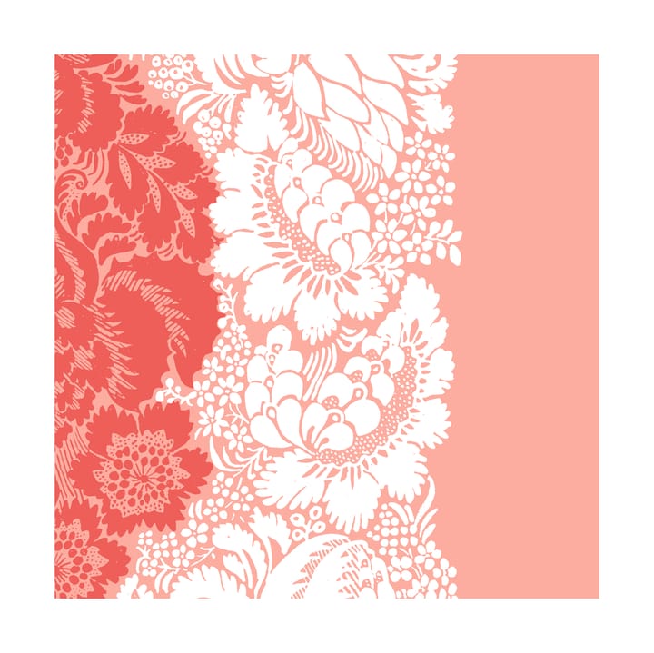 Ananas servet 33x33 cm 20-pack - Raspberry - Marimekko