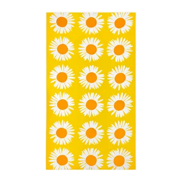 Auringonkukka tafelkleed 135x280 cm - Geel-wit - Marimekko