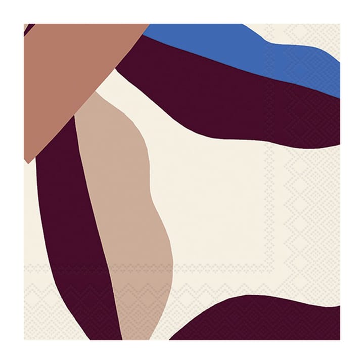 Berry servet 33x33 cm 20-pack - Cream - Marimekko