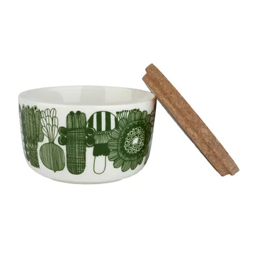 Elokuun Varjot kom 2,5 dl 2-pack - Wit-groen-roze - Marimekko