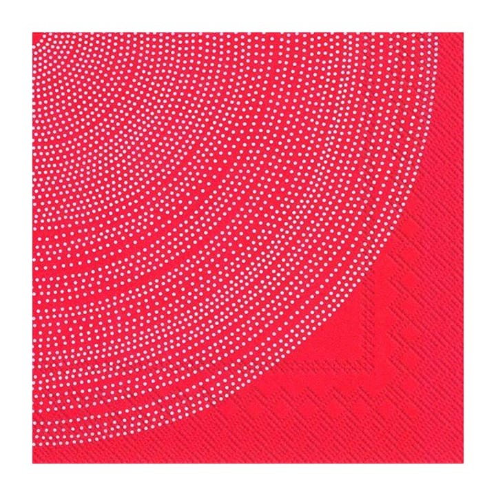 Fokus servet 33x33 cm 20-pack - Red - Marimekko