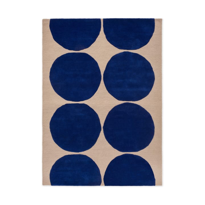 Iso Kivet wollen vloerkleed - Blue, 140x200 cm - Marimekko