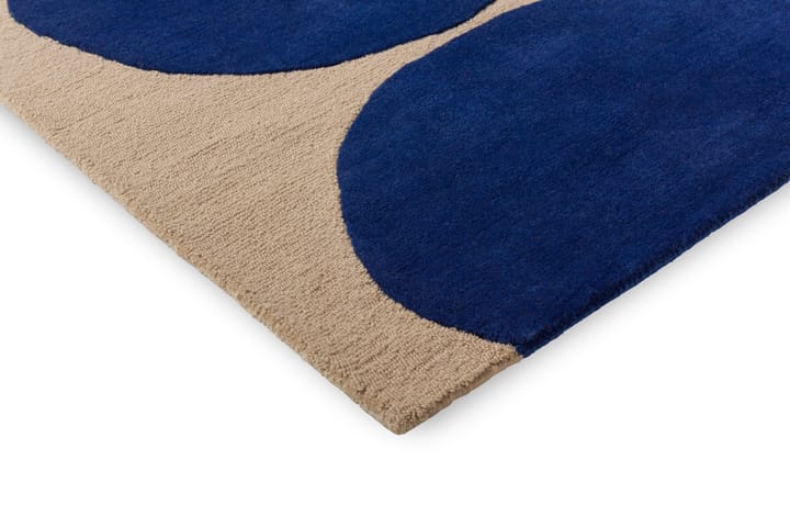 Iso Kivet wollen vloerkleed, Blue, 170x240 cm Marimekko