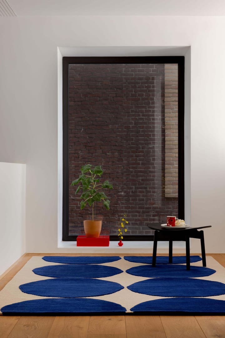 Iso Kivet wollen vloerkleed, Blue, 170x240 cm Marimekko