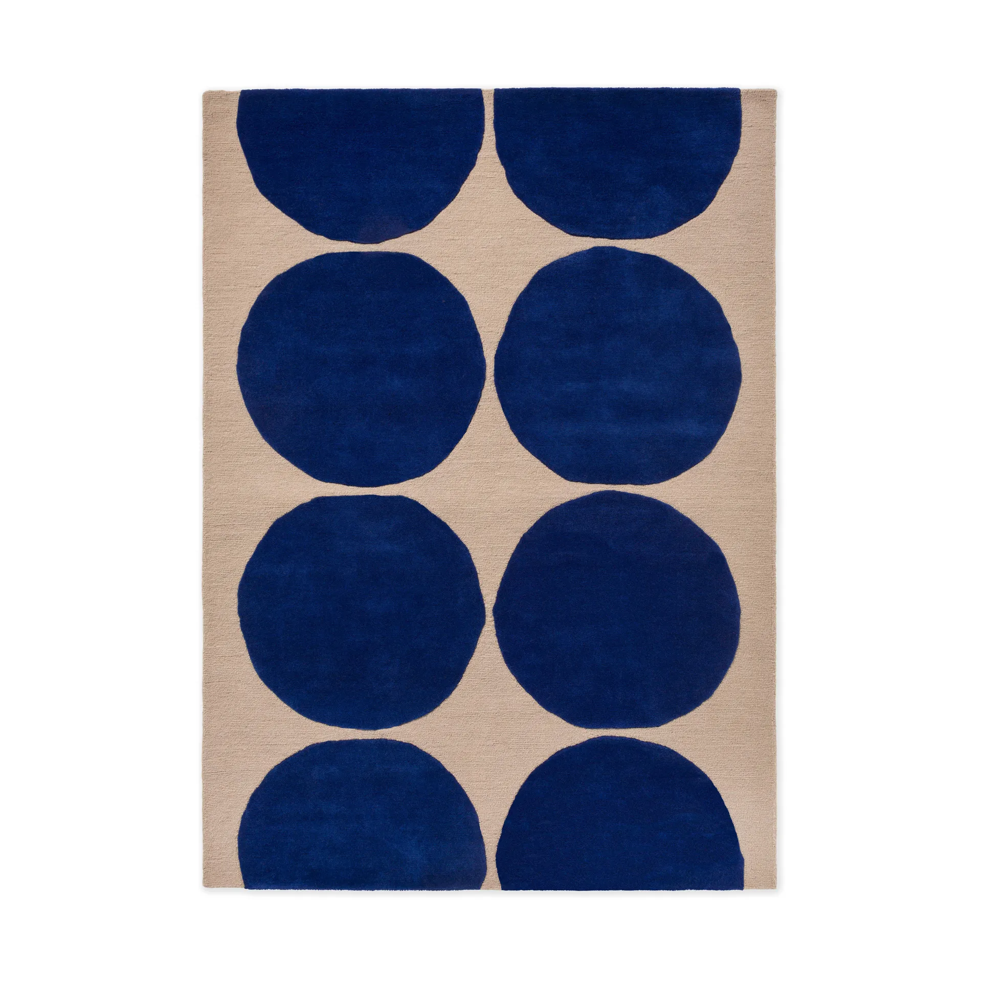 Iso Kivet wollen vloerkleed, Blue, 200x280 cm Marimekko