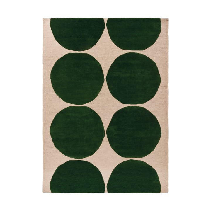 Iso Kivet wollen vloerkleed - Green, 170x240 cm - Marimekko