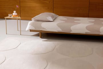 Iso Kivet wollen vloerkleed - Natural White, 140x200 cm - Marimekko