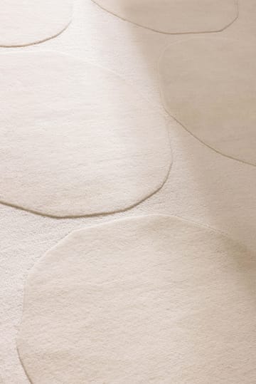 Iso Kivet wollen vloerkleed - Natural White, 140x200 cm - Marimekko