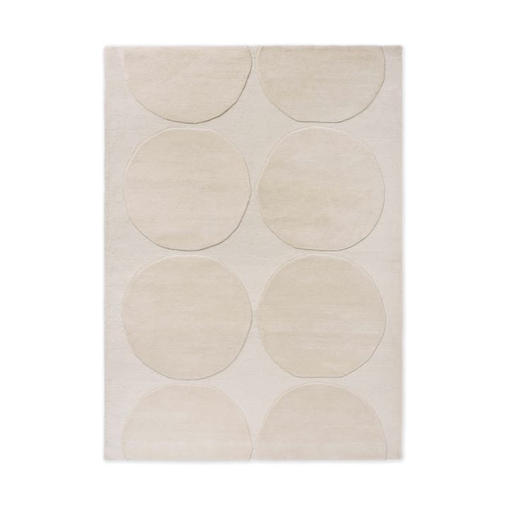 Iso Kivet wollen vloerkleed - Natural White, 250x350 cm - Marimekko