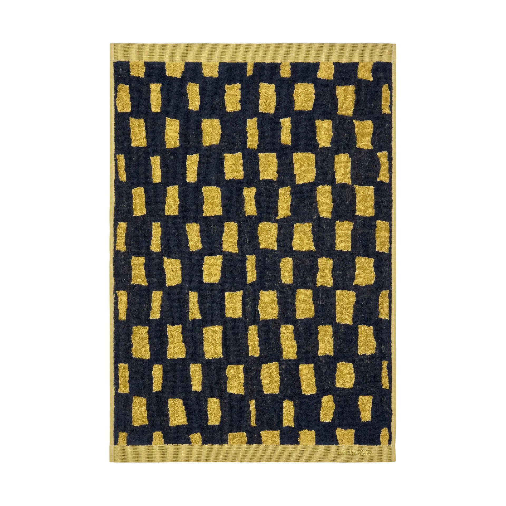 Iso Noppa handdoek 50x70 cm, Black-sand Marimekko