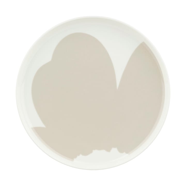 Iso Unikko bord Ø25 cm - Wit-stro - Marimekko