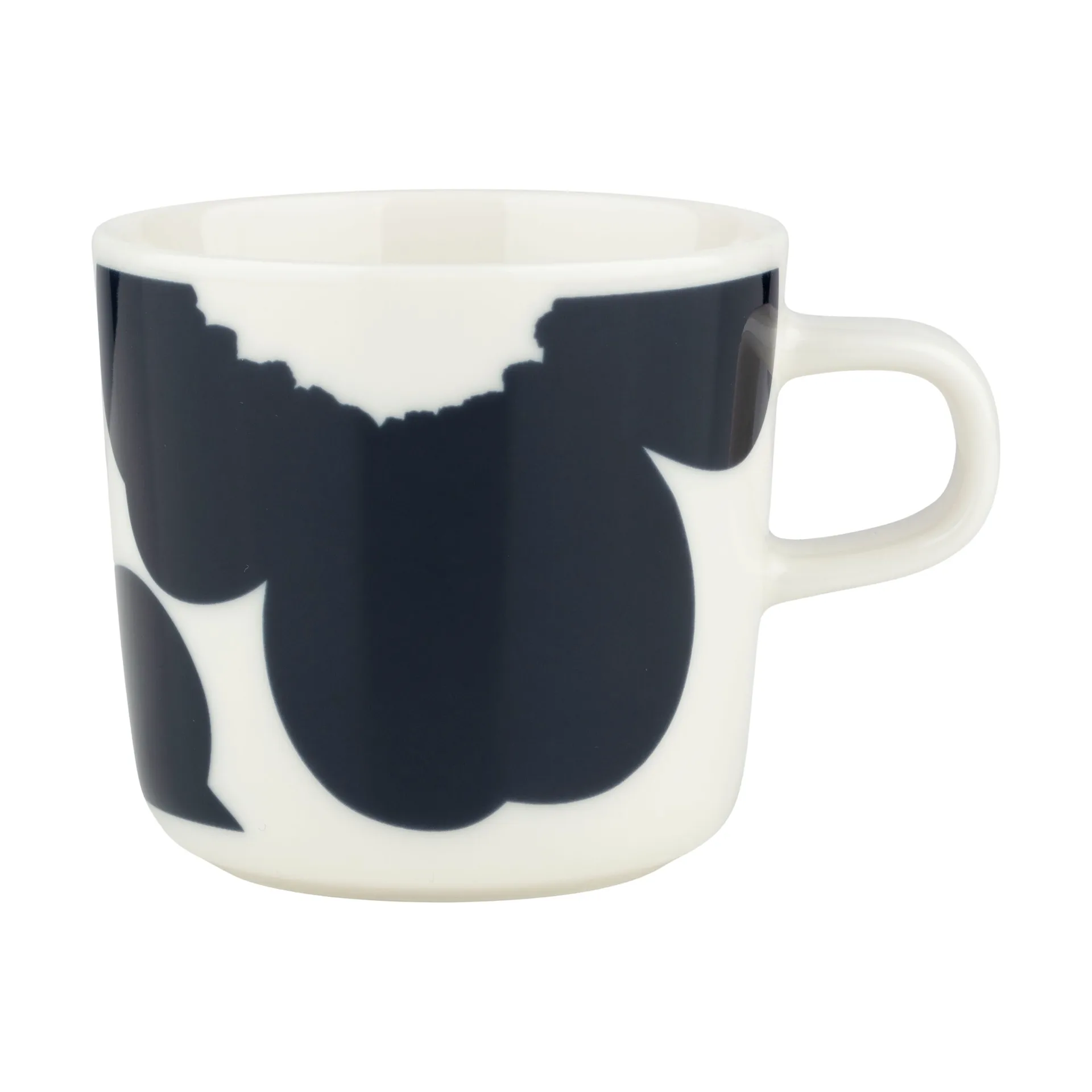 Iso Unikko koffiekop 20 cl, White-dark blue Marimekko