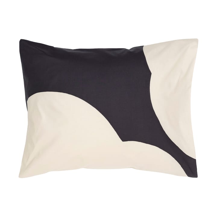 Iso Unikko kussensloop 50x60 cm - Off white-charcoal - Marimekko