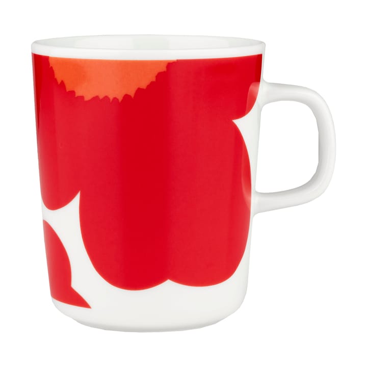 Iso Unikko mok 25 cl - White-red - Marimekko