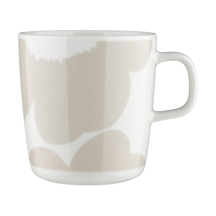 Iso Unikko mok 40 cl - Wit-stro - Marimekko