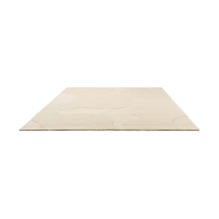 Iso Unikko wollen vloerkleed, Natural White, 140x200 cm Marimekko