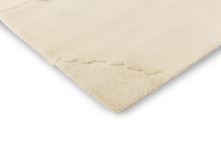 Iso Unikko wollen vloerkleed, Natural White, 140x200 cm Marimekko