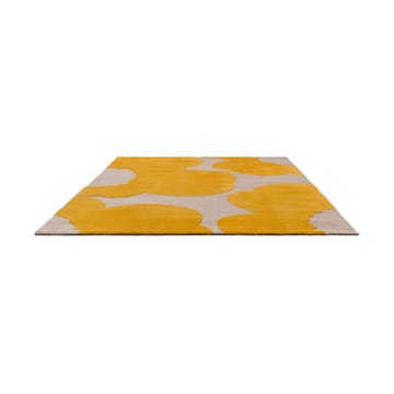 Iso Unikko wollen vloerkleed - Yellow, 170x240 cm - Marimekko