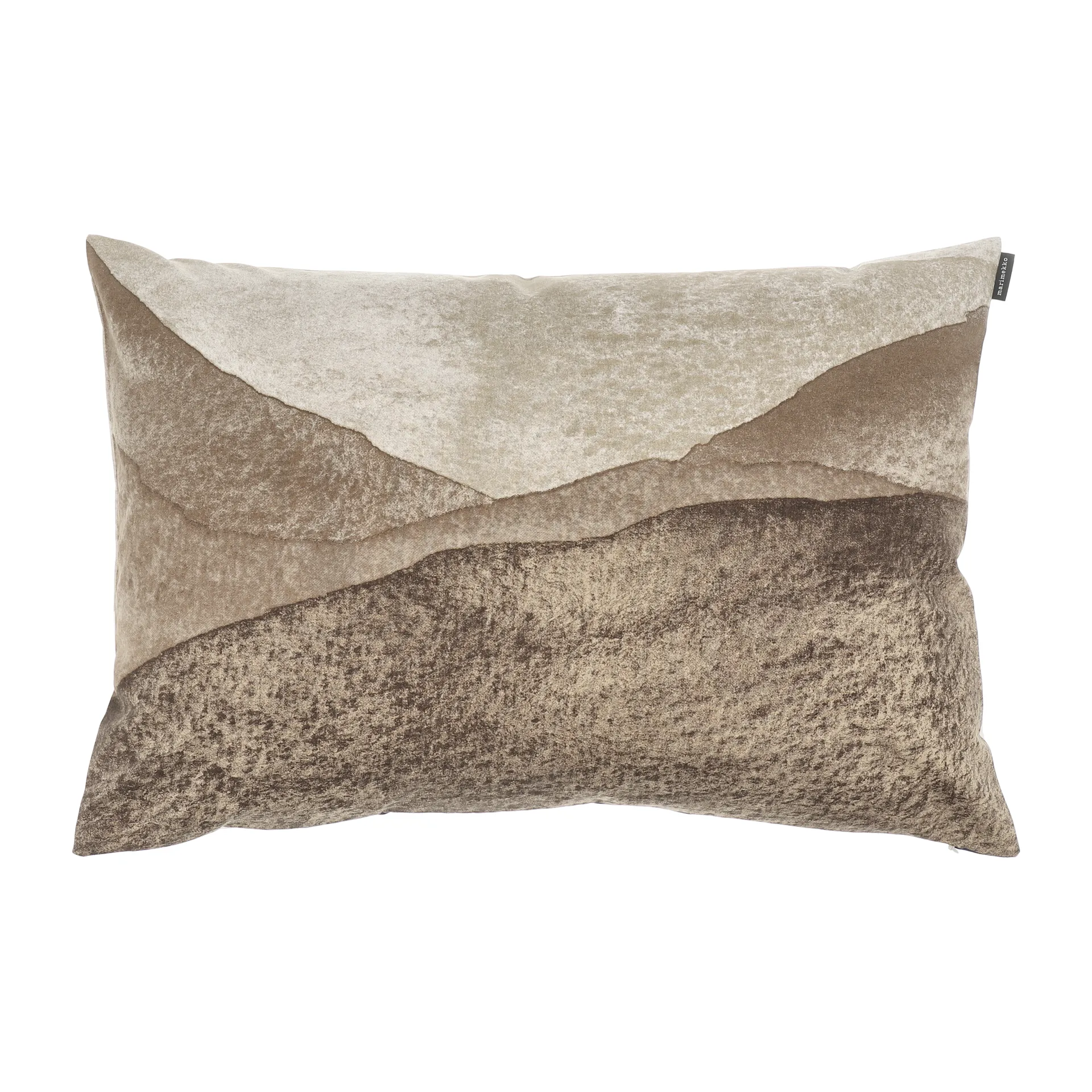 Joiku kussenhoes 40x60 cm, Bruin-donkerblauw-beige Marimekko