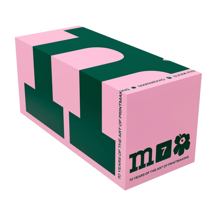 Juhla Unikko mok 25 cl 2-pack, Roze-groen Marimekko