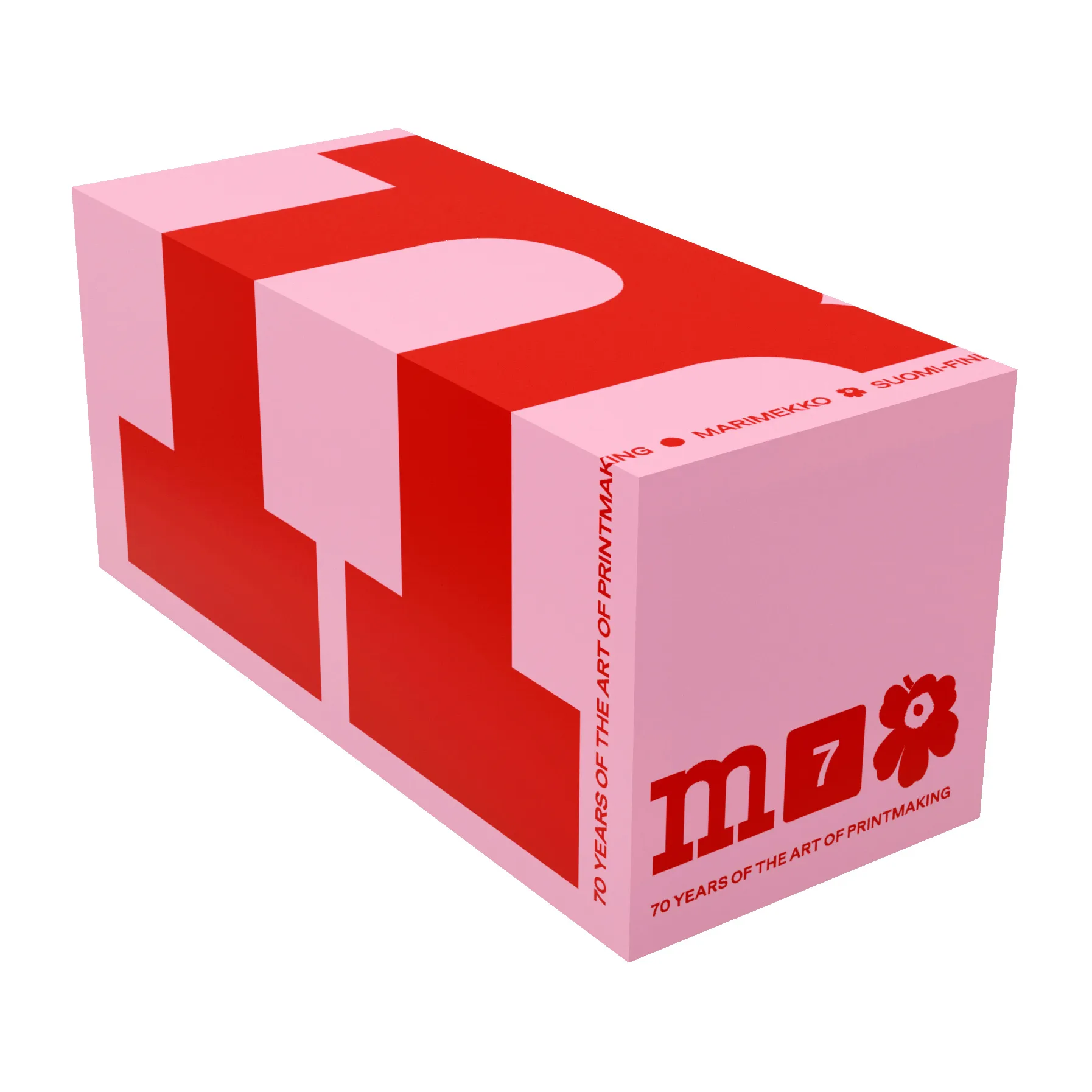 Juhla Unikko mok 25 cl 2-pack, Roze-rood Marimekko